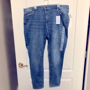 Highrise rockstar skinny jeans SZ 20